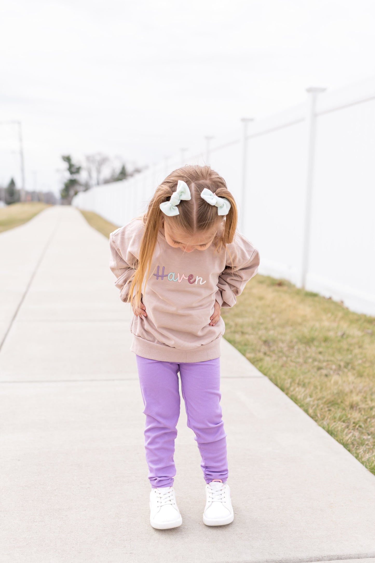Crewneck, Hoodie or Sweatshirt Romper - Mauve