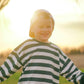 Crewneck Sweatshirt - Green & White Stripes