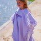 Seersucker Stripe Beach Towel Poncho - more colors