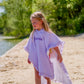 Seersucker Stripe Beach Towel Poncho - more colors