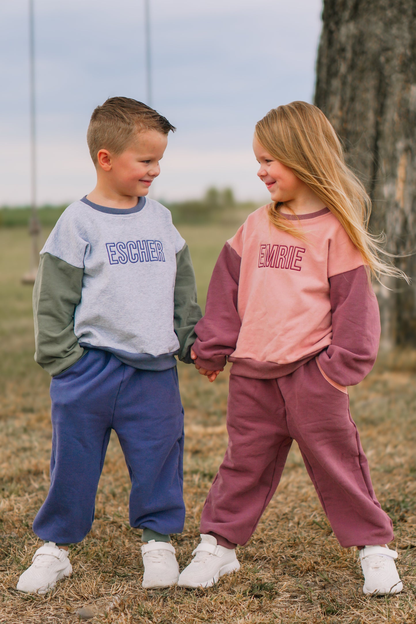 PREORDER Colorblock Cozy Jogger Set