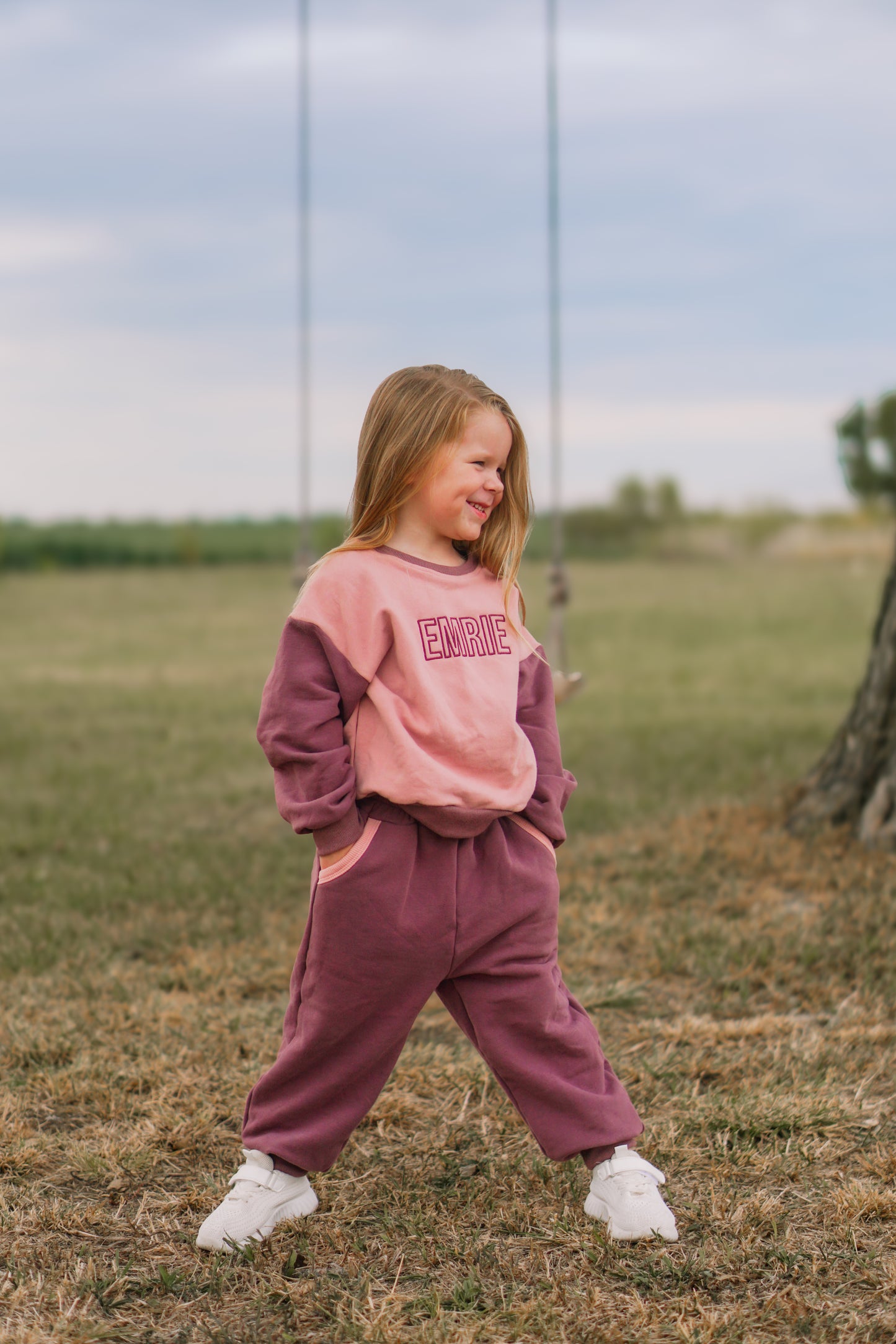 PREORDER Colorblock Cozy Jogger Set