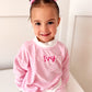 PREORDER Girls Striped Mock Neck Shorts Set *mid-September