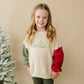 Christmas Colorblock Knit Sweater