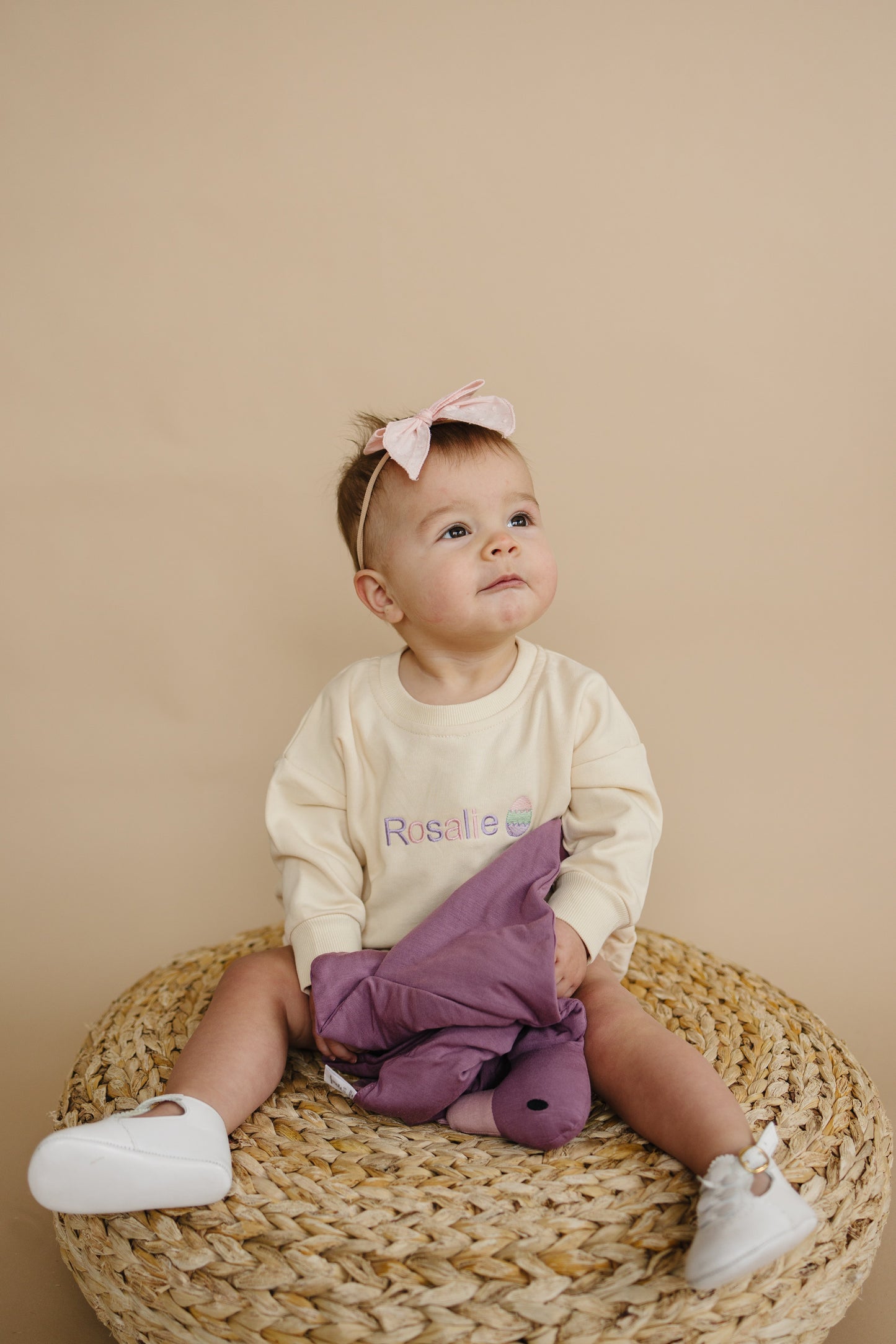 Bamboo Purple Duck Lovey XL Plush