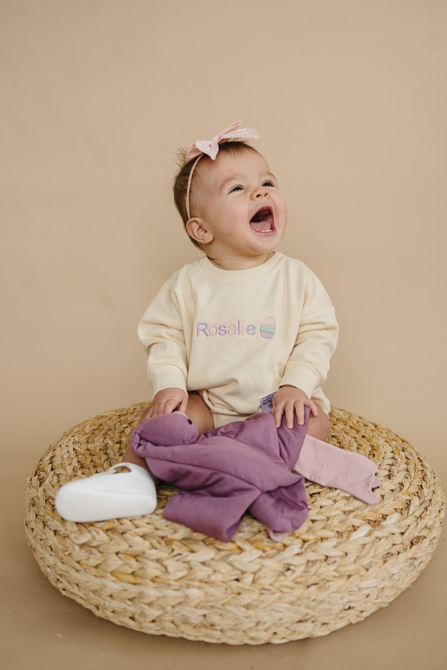 Bamboo Purple Duck Lovey XL Plush