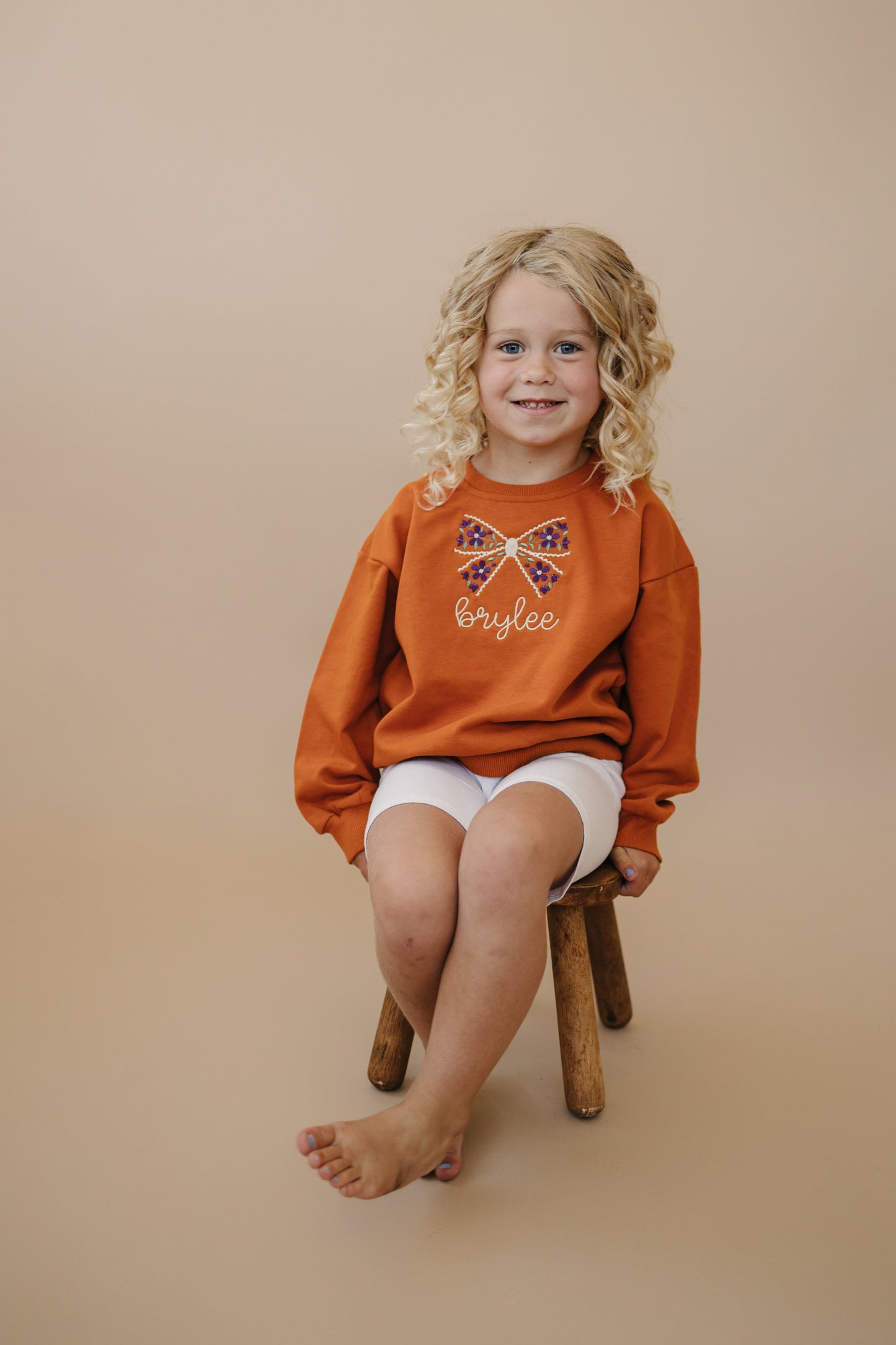 Crewneck Sweatshirt - Orange