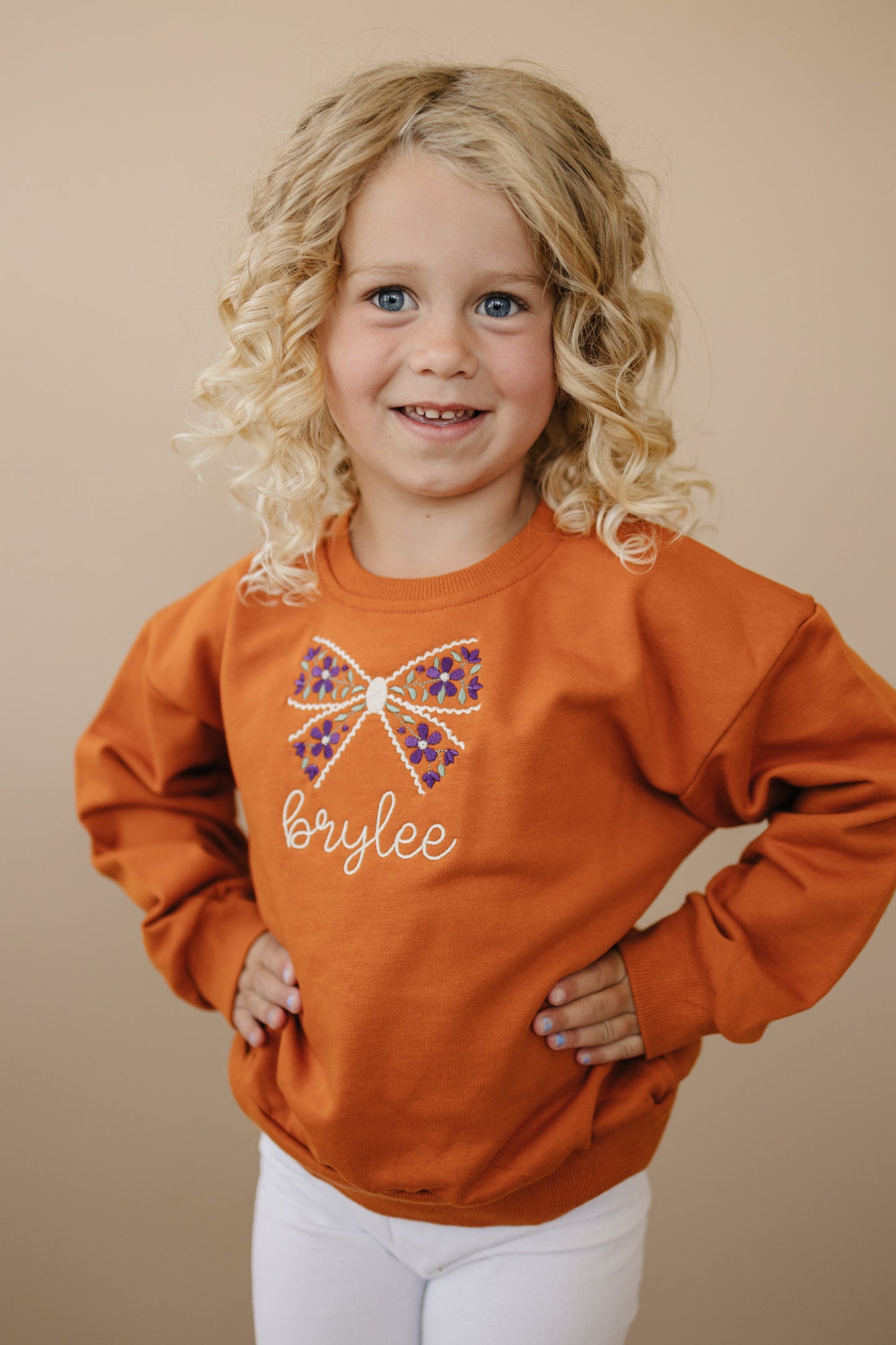 Crewneck Sweatshirt - Orange