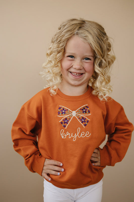 Crewneck Sweatshirt - Orange