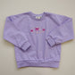 Lilac Sweatshirt - Bubble Romper or Crewneck