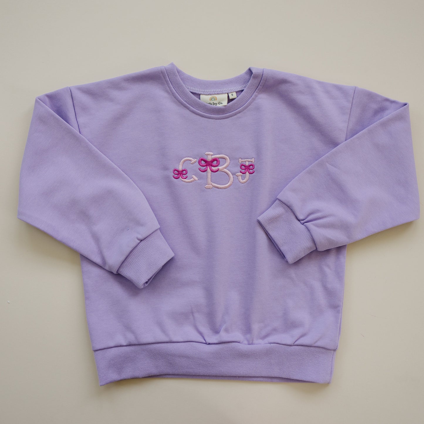 Lilac Sweatshirt - Bubble Romper or Crewneck
