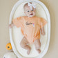 T-Shirt Romper - Creamsicle Orange