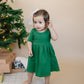 Organic Cotton Twirl Dress - Christmas