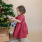 Organic Cotton Twirl Dress - Christmas