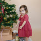Organic Cotton Twirl Dress - Christmas