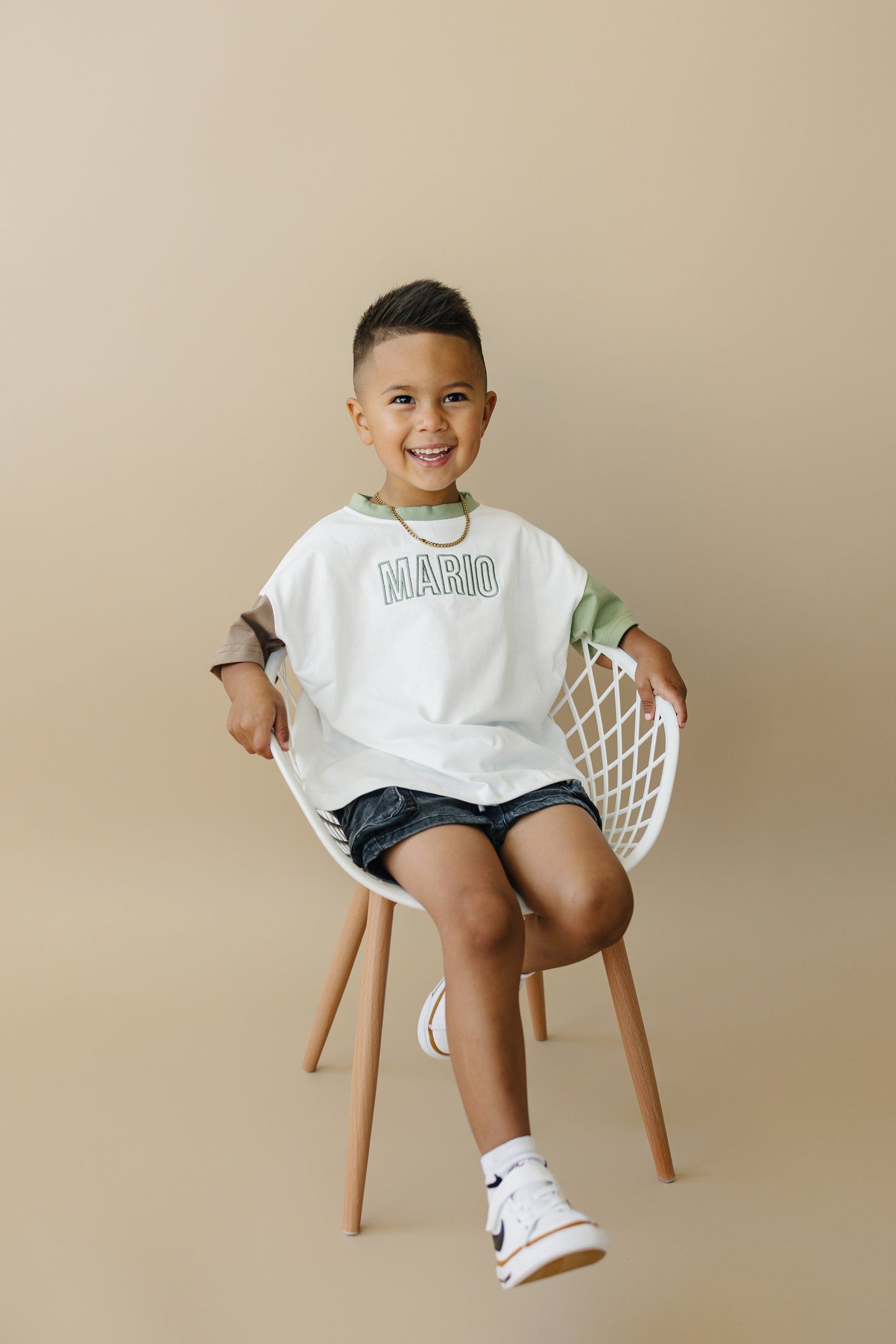 PRESALE Colorblock Tee or Biker Shorts Set *end of June