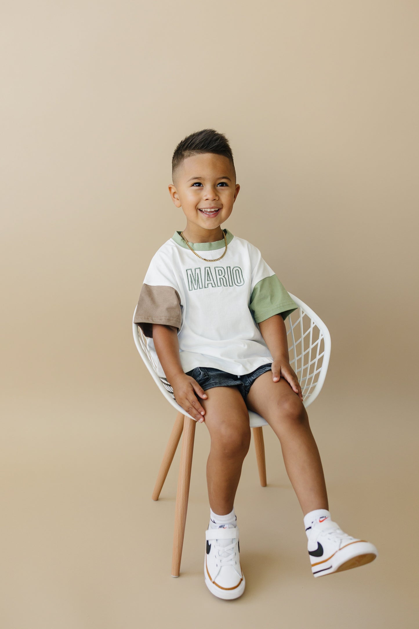 PRESALE Colorblock Tee or Biker Shorts Set *end of June