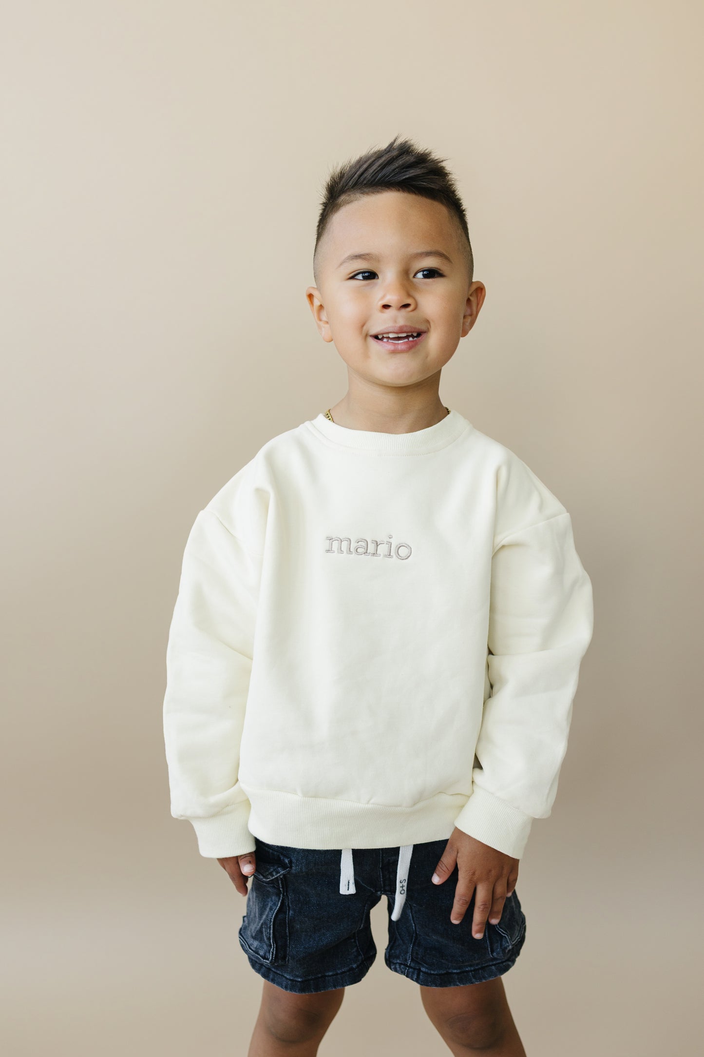 Cozy Crewneck Sweatshirt or Sweatshirt Romper