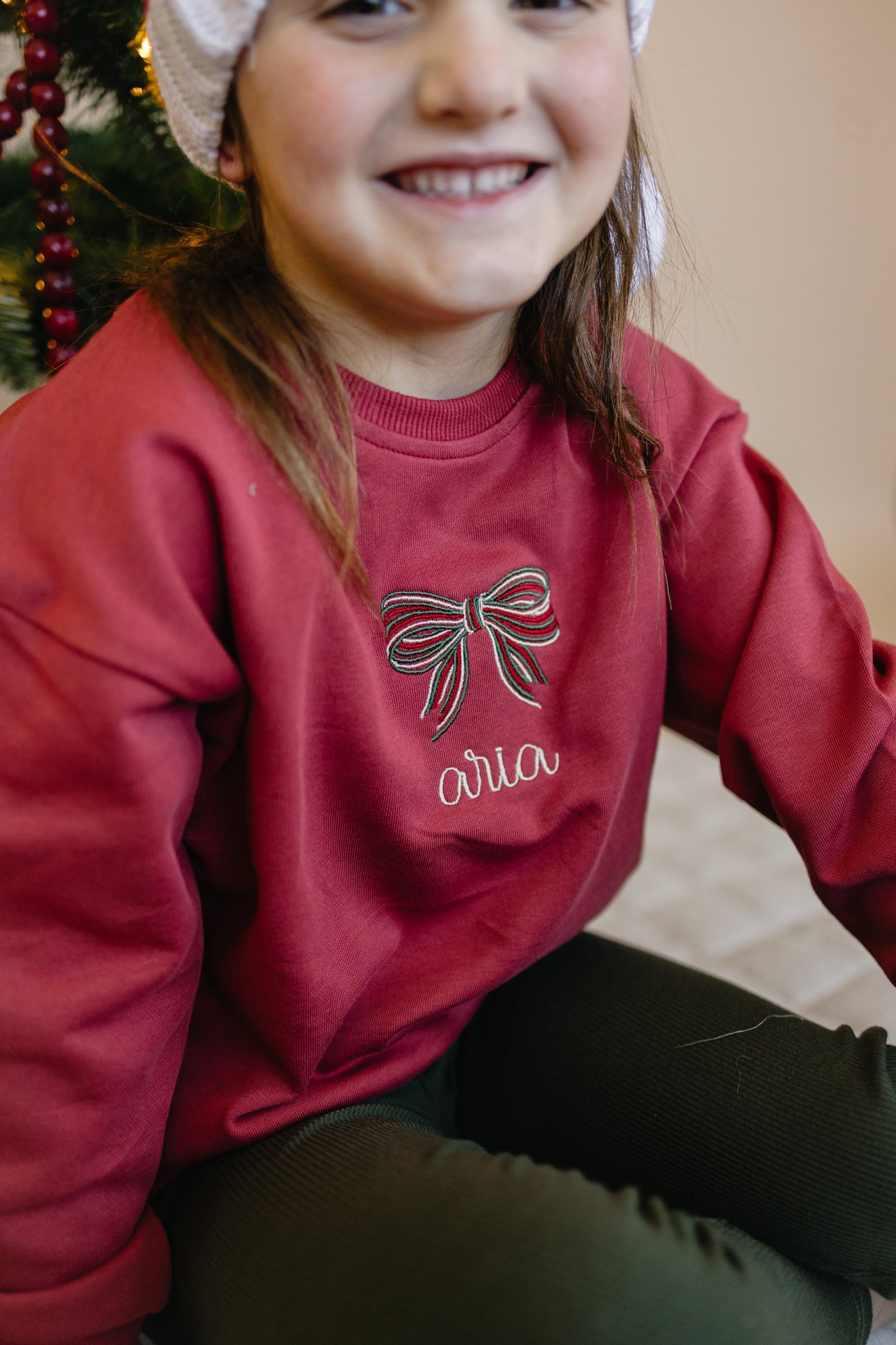 Christmas Crewneck Sweatshirt or Jogger Set - Red or Green