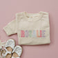 Sweatshirt Bubble Romper - Pinks