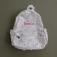 Toddler Backpack - Gingham or Floral Print