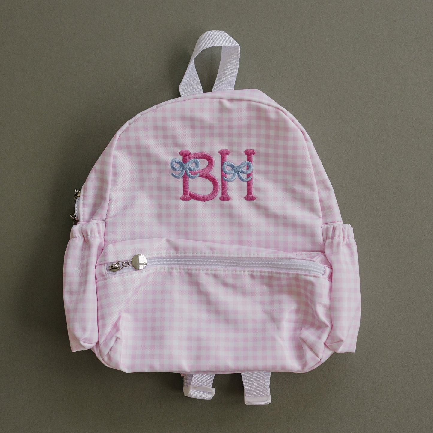 Toddler Backpack - Gingham or Floral Print
