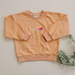Crewneck Sweatshirt or Bubble Romper - Creamsicle Orange