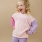 Colorblock Crewneck Sweatshirt