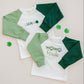 Green Colorblock LS Tee - St. Patrick's Day