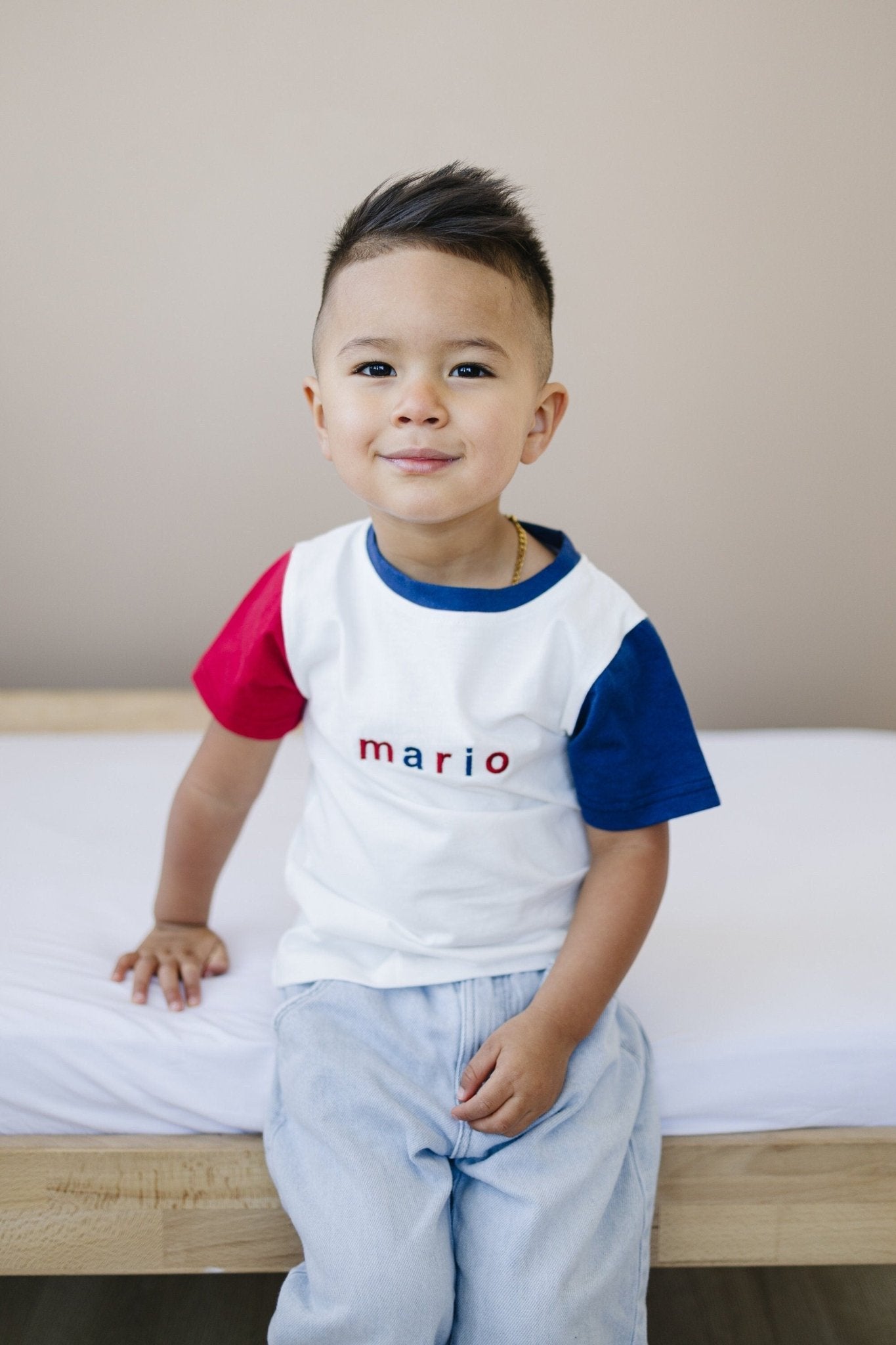 4th of July Colorblock Tee