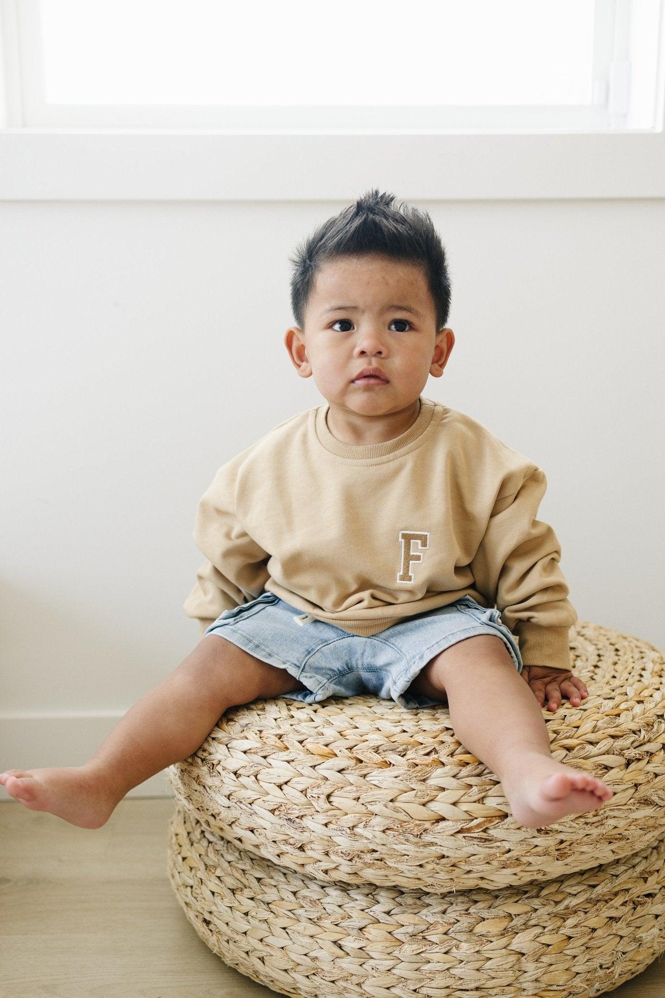 Crewneck Sweatshirt - Camel