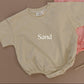 Custom Embroidered T - Shirt Romper - more colors - Little Joy Co.
