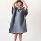Custom Embroidered Waffle Beach Poncho - Little Joy Co.