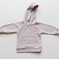 Crewneck, Hoodie or Sweatshirt Romper - Mauve