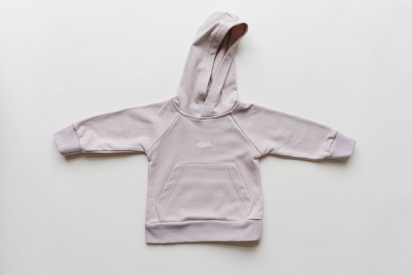 Crewneck, Hoodie or Sweatshirt Romper - Mauve