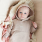 Crewneck, Hoodie or Sweatshirt Romper - Mauve