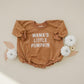 Crewneck Sweatshirt or Sweatshirt Romper - Burnt Orange