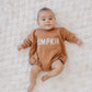 Crewneck Sweatshirt or Sweatshirt Romper - Burnt Orange