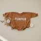 Crewneck Sweatshirt or Sweatshirt Romper - Burnt Orange